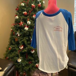 Men’s Obey baseball T